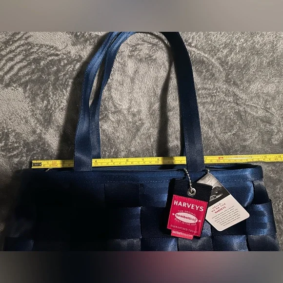 Harveys Seatbelt Bag Large Tote in Indigo - Picture 3 of 7